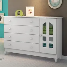 Cômoda Fraldário Bebê Gran Selena Branco Carolina Baby Foto mini 4