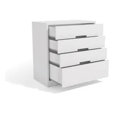 C么moda Kappesberg 4 Gavetas Branco S824 Foto mini 2