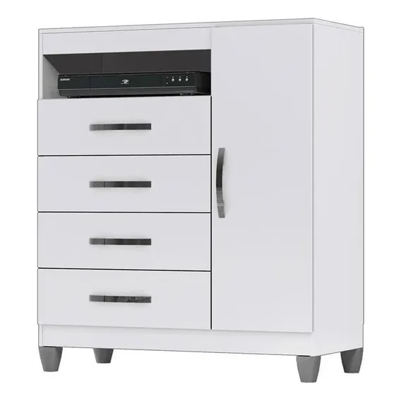 C么moda Sapateira Cannes Branco - Incorplac Foto 1