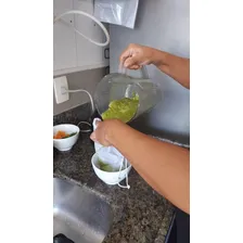 Coador Tecido Voal Para Suco Verde, Leites, Queijo Foto mini 4