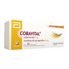 Cobavital C/30 cobamamida Estimulante Do Apetite Engordar Foto mini  2
