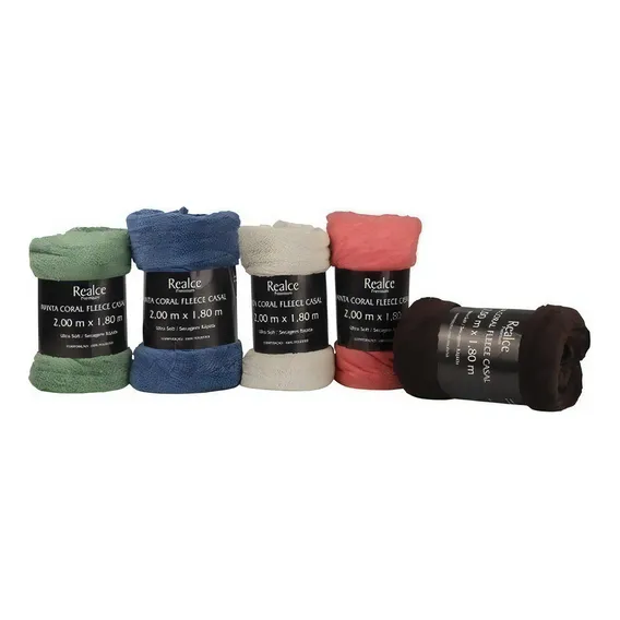 Cobertor Coberta Manta Soft Casal Microfibra Anti Alérgica Foto 1