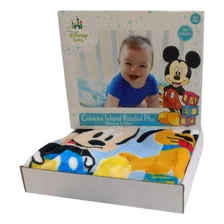 Cobertor Infantil Disney Baby Mickey Jolitex Azul 90x110cm Foto mini 4