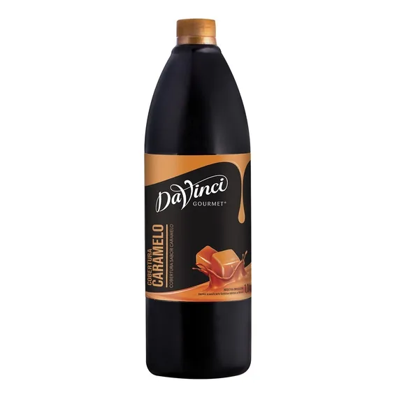 Cobertura/ Calda Da Vinci Gourmet Sabor Caramelo 1,3kg Foto 1