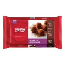 Cobertura Chocolate Nestle Meio Amargo - Barra 1kg Foto mini  2