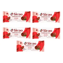 Cobertura Mais Chocolate Ao Leite Sicao Barra 1 Kg- Kit 5un Foto mini 1