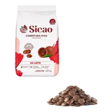 Cobertura sicao mais gotas chocolate ao leite 1,01kg Sicao ao leite Foto mini  2