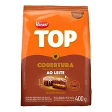 Cobertura Top Chocolate Ao Leite em Gotas 400g Harald Foto mini 4