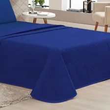 Cobre Leito Matelado Com Jogo De Lençol 3 Pçs Solteiro Liso Cor Cobre Leito + Jogo Lençol Solteiro Azul Royal Foto mini 4