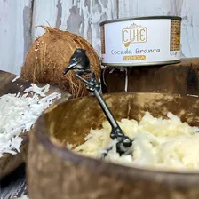 Cocada Cremosa Em Lata Branca E Queimada Cuié De Minas Foto mini 4