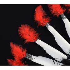 Cocar Índio Indígena Pena Festa Fantasia Cor Preto Branco Vermelho Foto mini 3