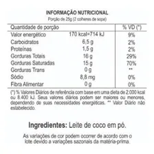 Coco Milk Leite De Coco Em P贸 Zero Lactose 200gr. Unilife Foto mini 2