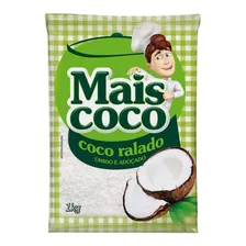 Coco Ralado Úmido Adoçado Mais Coco Pacote 1kg Foto mini  3