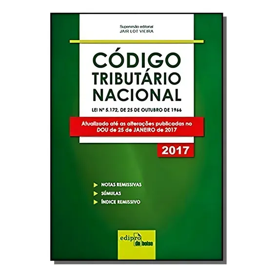 Codigo Tributario Nacional - 2017 Foto 1