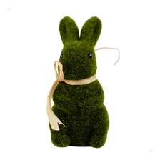 Coelhinho Da Páscoa Escultura De Isopor Laço Ps1602 Yoss Foto  mini 1
