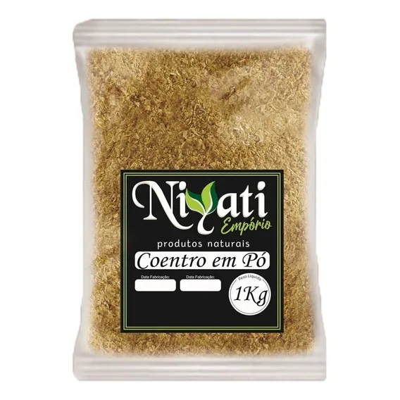 Coentro Em P贸 100% Puro 1 Kg Premium Niyati Foto 1