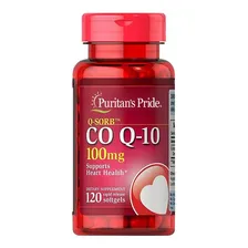 Coenzima Q10 Puritans Pride 120 Capsulas 100mg Coq10 Foto mini 3