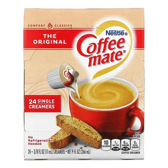 Coffee Mate - Individual - Creme Líquido Para Café - 24u Foto 1