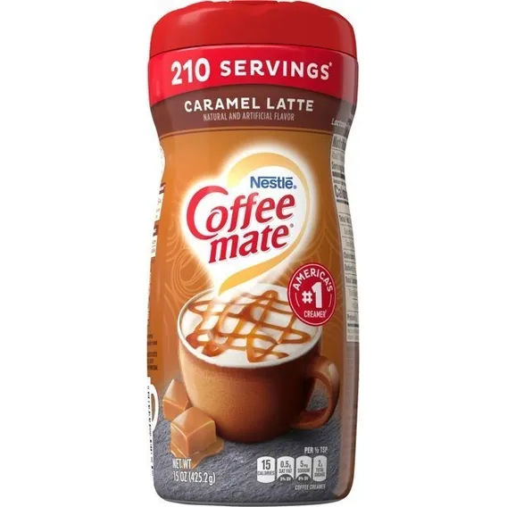 Coffee Mate Nestle Ceme Para Café Caramelo Latte Foto 1