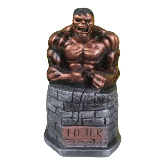 Cofre Cofrinho Hulk De Gesso Decoração Foto 1