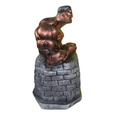 Cofre Cofrinho Hulk De Gesso Decoração Foto mini  2