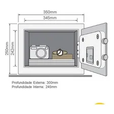 Cofre Digital Standard Home Yale Cor Preto Foto mini 4