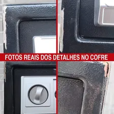 Cofre Eletrônico Digital Preto 31x20x20cm Outlet Promoção Foto mini  3