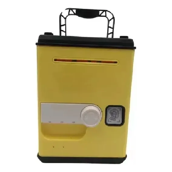 Cofre Infantil Digital C/ Figurinhas Personalizadas Mtc-004 Cor Amarelo Colorido Foto 1