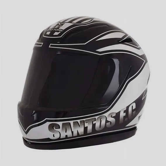 Cofre Mini Capacete Pro Tork Santos Foto 1