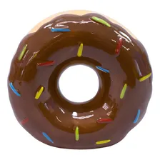 Cofre Porta Moeda En 3d Rosquinha Chocolate 13.5cm Donut Foto mini 1