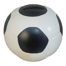 Cofrinho Cofre Pequeno Bola De Futebol Ceramica Foto mini 1
