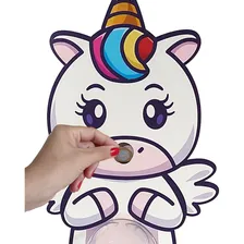 Cofrinho Infantil De Unicórnio Cofre Para Moedas De Parede C Foto mini  3