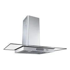Coifa De Parede 90cm Vidro Reto Duto Slim Nardelli Inox 220V Foto mini 1