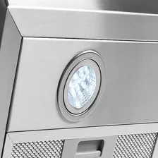 Coifa Fogatti De Parede Vidro Curvo Duto Slim Inox 60cm 110V Foto mini 4