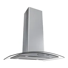 Coifa Ilha 75cm Vidro Curvo Nardelli Inox 110V Foto mini 1
