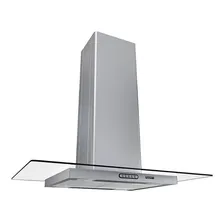 Coifa Ilha 90cm Vidro Reto Fogatti Inox 110V Foto mini 1