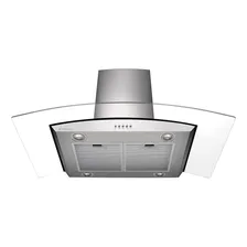 Coifa Ilha Cadence Gourmet Vidro Curvo Inox 90cm 127v Cfa502 Foto mini 2