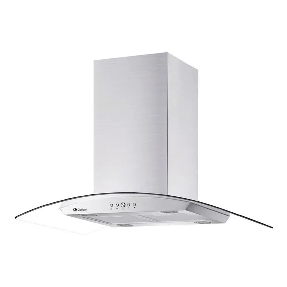 Coifa Ilha Gallant Milano Vidro Curvo Inox 90cm 220v Foto 1