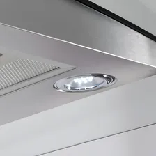 Coifa Nardelli Inox Com Vidro Curvo - 90cm - 127v Foto mini 3