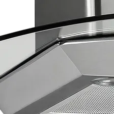Coifa Nardelli Inox Com Vidro Curvo - 90cm - 127v Foto mini 2