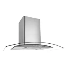Coifa Nardelli Inox Com Vidro Curvo - 90cm - 127v Foto mini 1