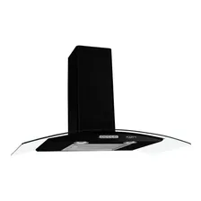 Coifa Parede Fogatti Vidro Curvo Duto Slim Black 90cm Cor Preto 220V Foto mini 1