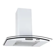 Coifa Parede Fogatti Vidro Curvo Duto Slim White 60cm Cor Branco 110V Foto mini 1