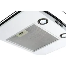 Coifa Parede Fogatti Vidro Curvo Duto Slim White 60cm Cor Branco 110V Foto mini 2