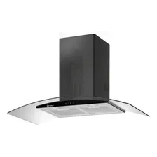 Coifa Parede Gallant Milano Vidro Curvo Preta Titanium 90cm 220V GCO90VT1A Foto mini 1