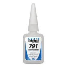 Cola Adesiva Instantânea Multiuso Profissional 791 Tek Bond Foto  mini 1