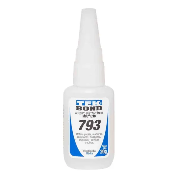 Cola Adesiva Instantânea Tekbond 793 20g Foto 1