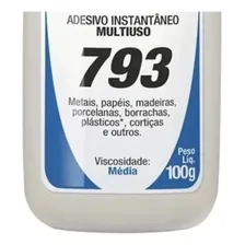 Cola Adesivo Instantâneo 100g Tekbond 793 Caixa Com 10 Und Foto mini 4