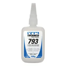 Cola Adesivo Instantâneo 793 Multiuso 100g Tekbond Foto  mini 1