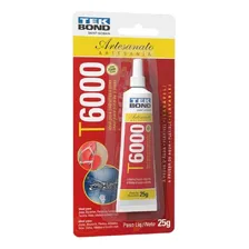Cola Adesivo Permanente T6000 Tek Bond Artesanato Universal Foto  mini 1